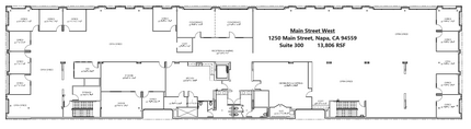 1250 Main St, Napa, CA for lease Floor Plan- Image 1 of 1