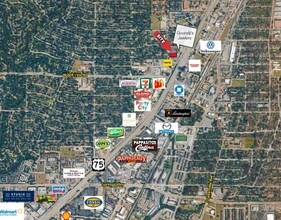 235 N Central Expy, Richardson, TX - Aerial  map view