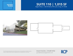 1304 W Walnut Hill Ln, Irving, TX for lease Floor Plan- Image 1 of 6