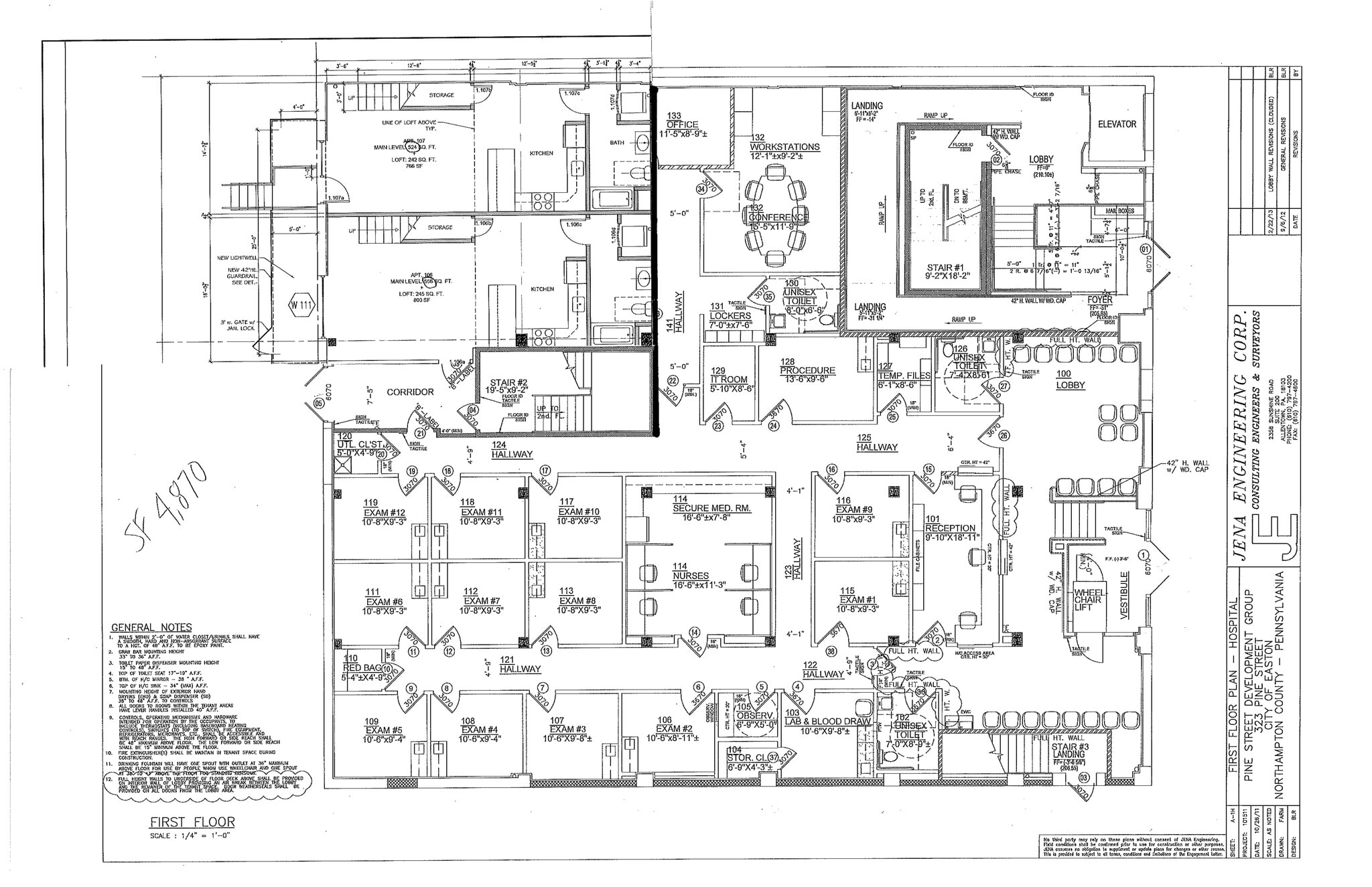 325 Pine St, Easton, PA for lease Site Plan- Image 1 of 1