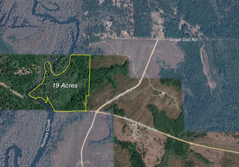 ±19 Acres Potter Spring Rd rd, Vernon, FL for sale - Building Photo - Image 2 of 10