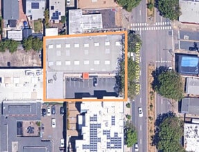 2734 San Pablo Ave, Berkeley, CA - Aérien Vue de la carte