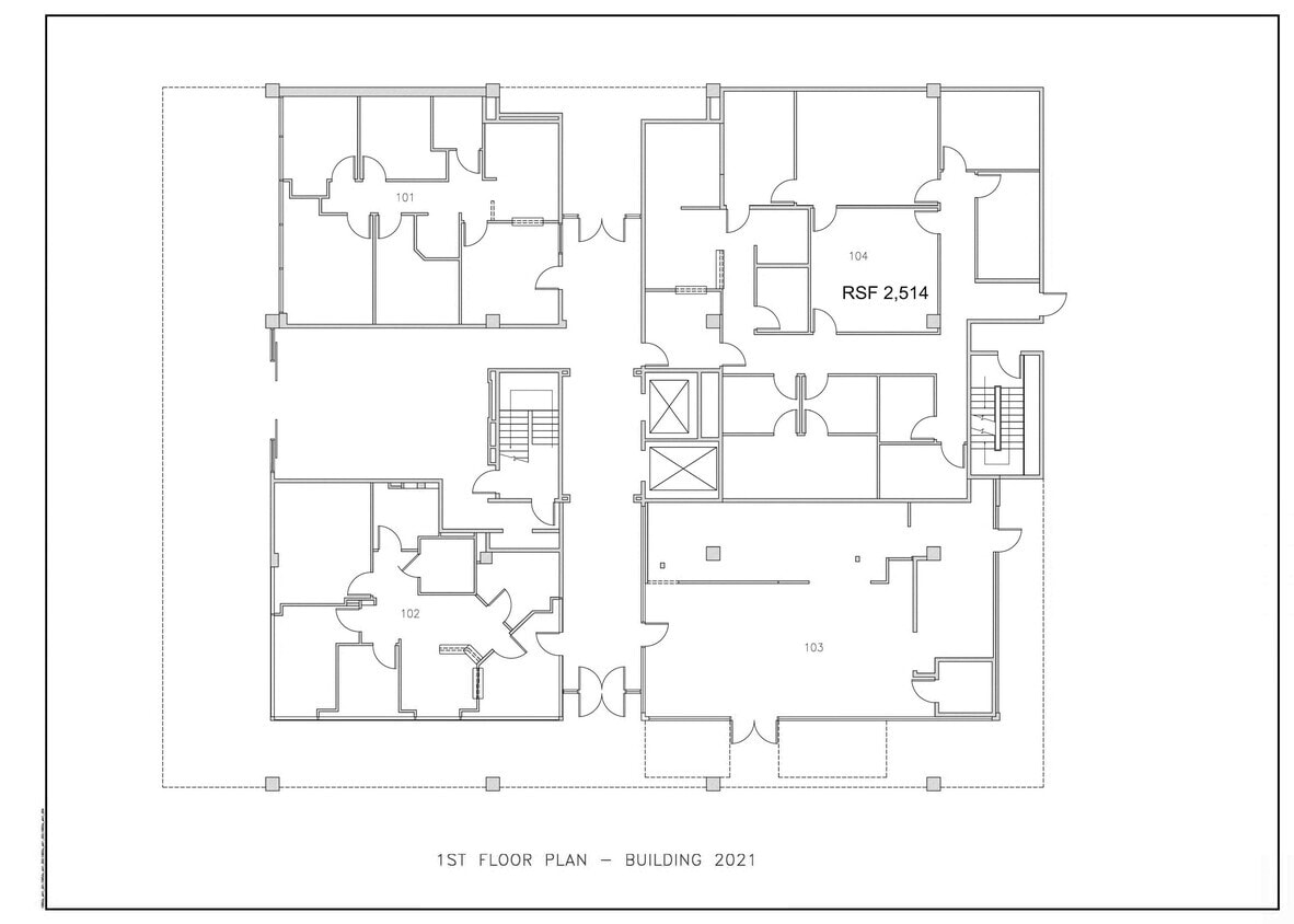 2021 Santa Monica Blvd, Santa Monica, CA for lease Floor Plan- Image 1 of 1