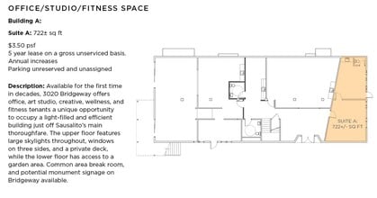 3020 Bridgeway, Sausalito, CA for lease Interior Photo- Image 1 of 1