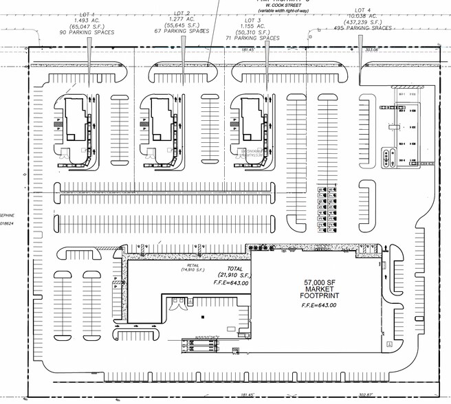 903 Cook st, Josephine, TX à vendre - Plan de site - Image 2 de 3