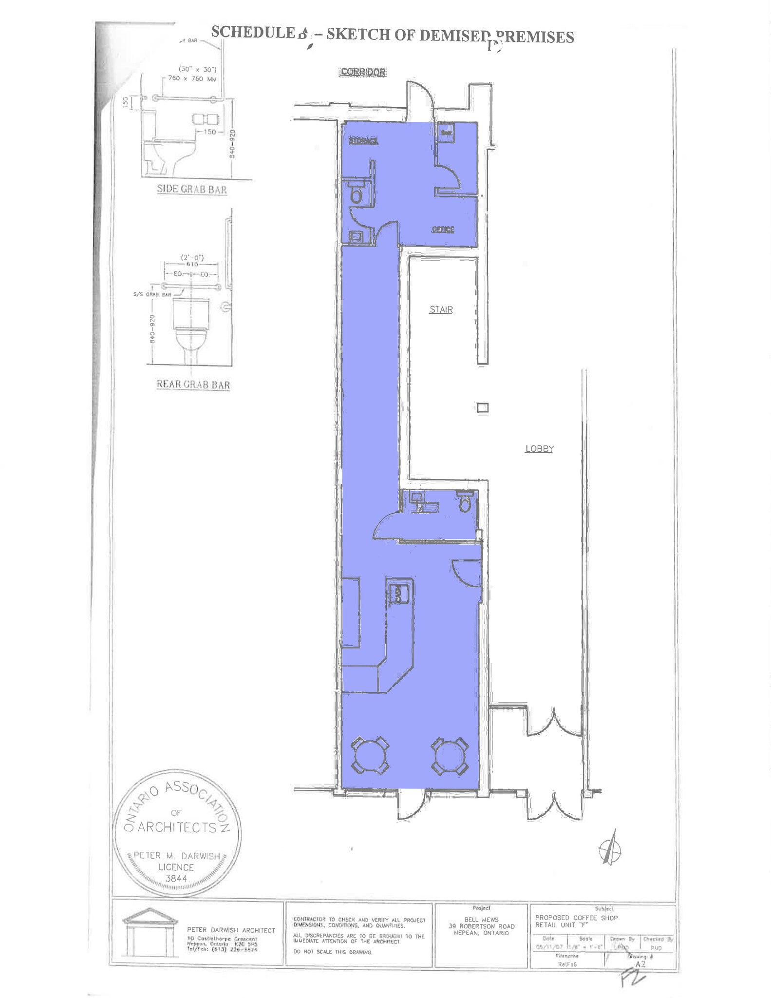 2039 Robertson Rd, Ottawa, ON à louer Plan d’étage- Image 1 de 24