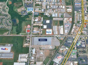 2800 S Kelly Ave, Edmond, OK - Aerial map view