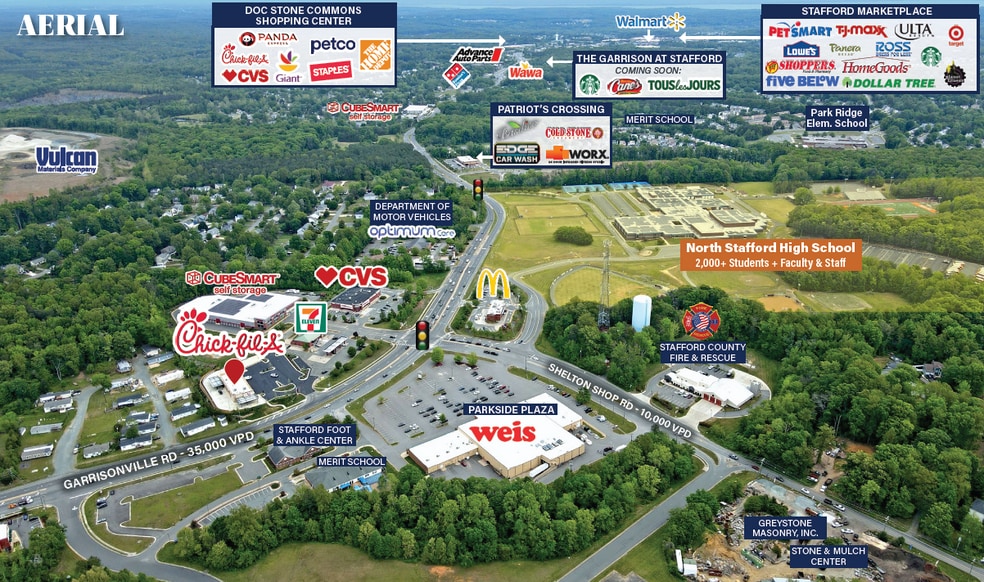 930 Garrisonville rd, Stafford, VA for sale - Building Photo - Image 1 of 2
