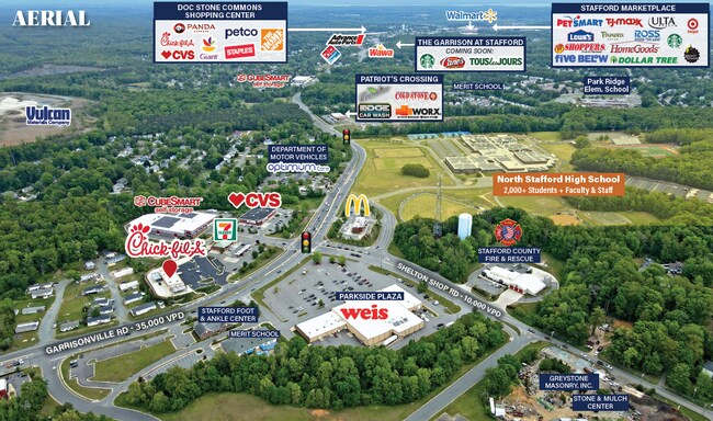 Plus de détails pour 930 Garrisonville rd, Stafford, VA - Commerce de détail à vendre