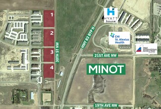 Plus de détails pour 30th St, Minot, ND - Terrain à vendre