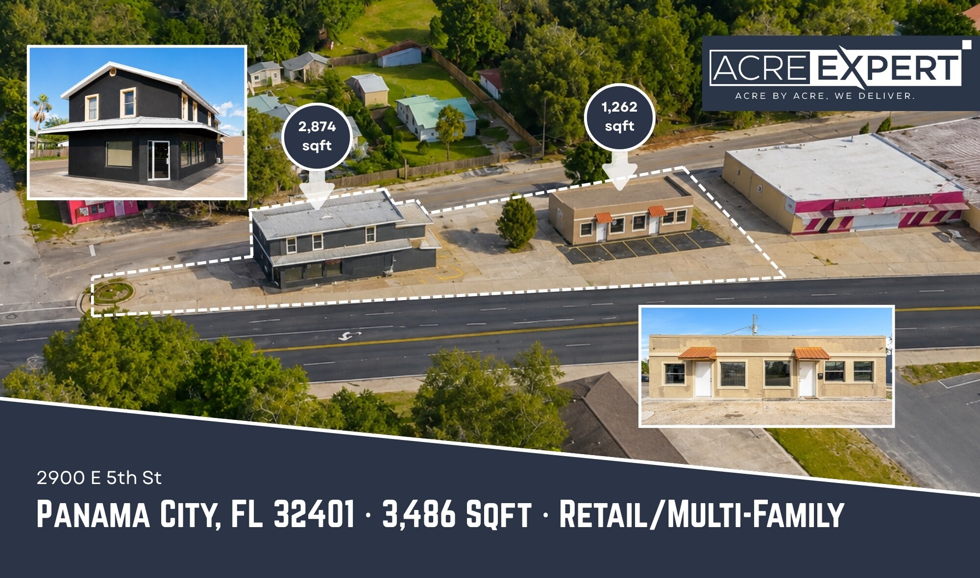 2900 E 5th St, Panama City, FL à vendre Photo du bâtiment- Image 1 de 39