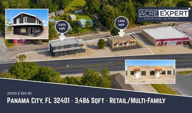 Plus de détails pour 2900 E 5th St, Panama City, FL - Commerce de détail à vendre