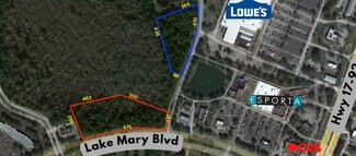 Plus de détails pour W Lake Mary Blvd & Live Oak, Sanford, FL - Terrain à vendre