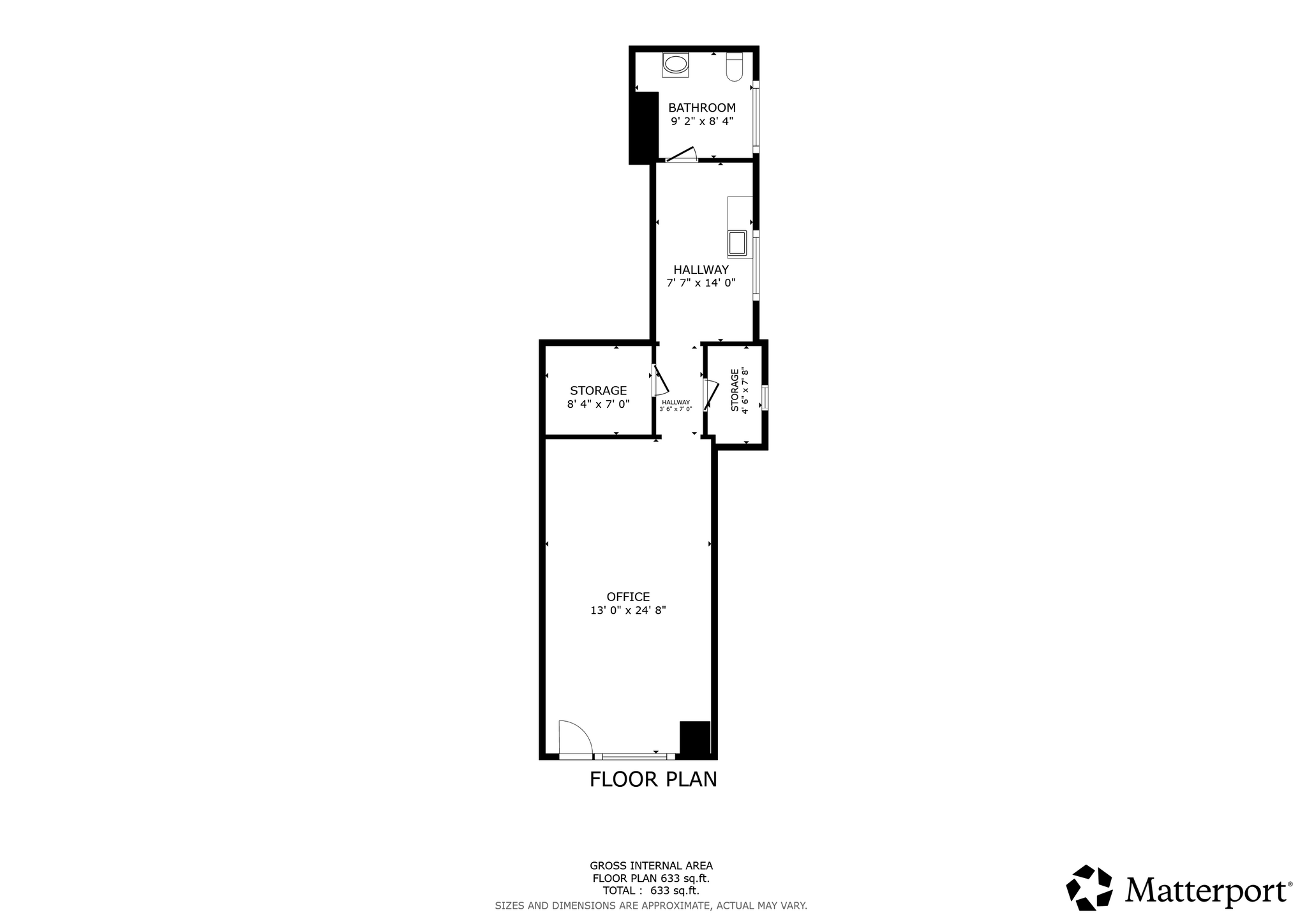423-425 Bancroft Ave, San Leandro, CA à louer Plan d’étage- Image 1 de 1