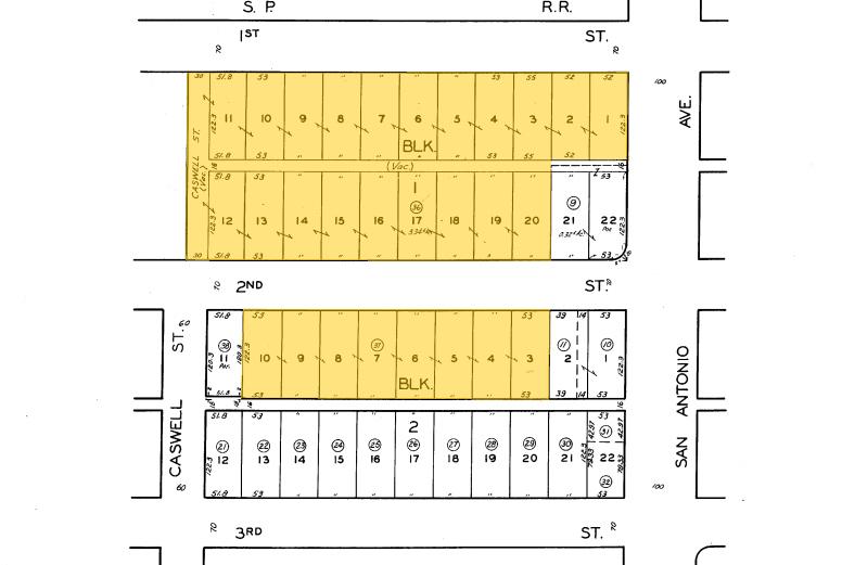 900-912 E 1st St, Pomona, CA for lease - Plat Map - Image 2 of 12