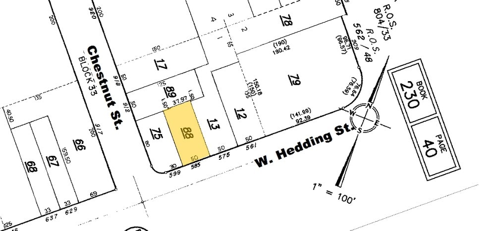 585 W Hedding St, San Jose, CA for sale - Plat Map - Image 3 of 5