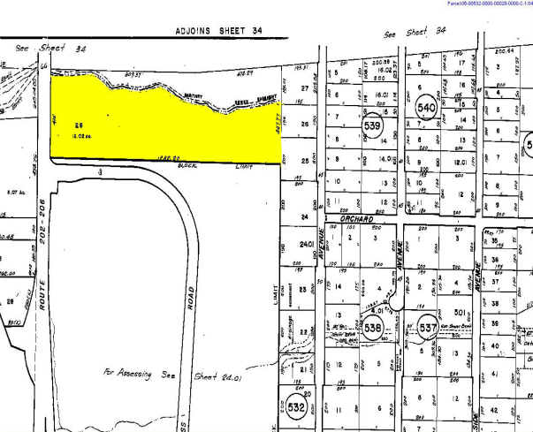 676 Us Highway 202, Bridgewater, NJ à vendre - Plan cadastral - Image 3 de 21