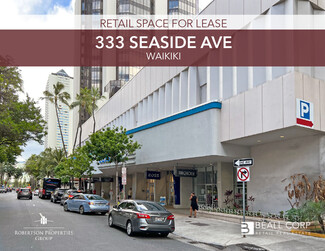 Plus de détails pour 333 Seaside Ave, Honolulu, HI - Vente au détail à louer