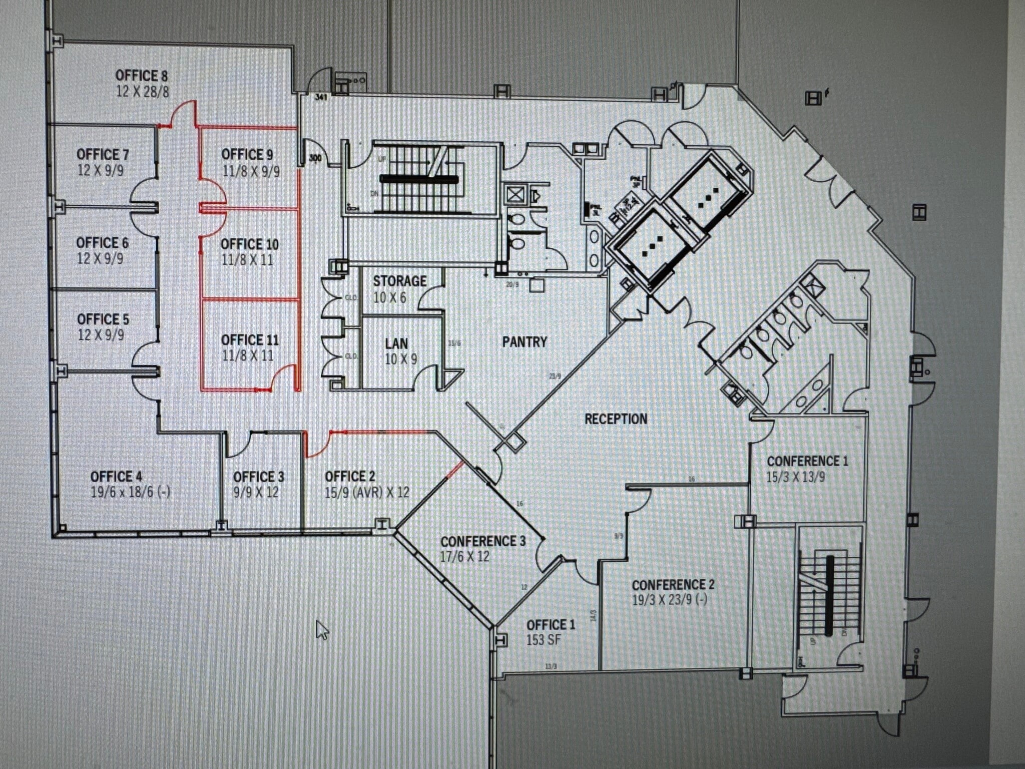 1401 Mercantile Ln, Largo, MD for lease Floor Plan- Image 1 of 1