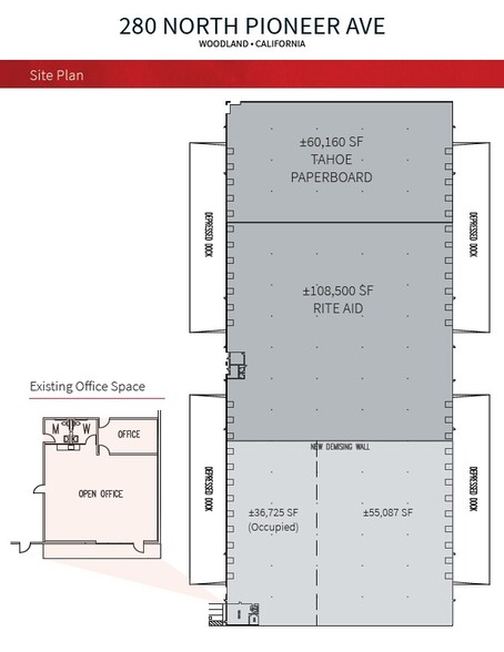 280 N Pioneer Ave, Woodland, CA for sale - Floor Plan - Image 1 of 1