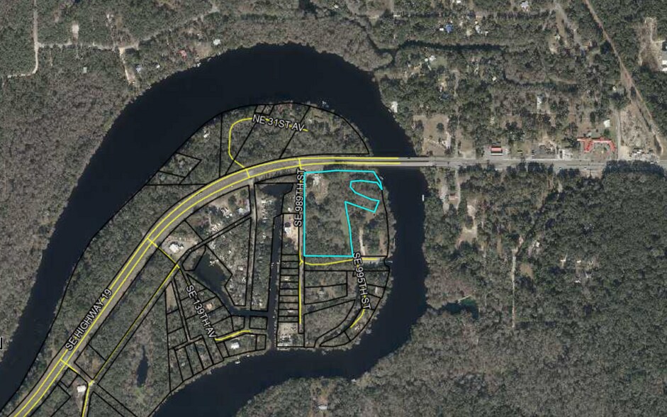 37 SE 989th St, Old Town, FL for sale - Aerial - Image 3 of 8