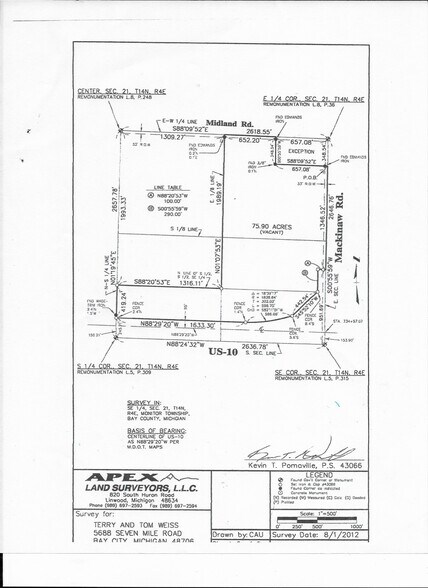 Midland RD., Bay City, MI à vendre - Photo du bâtiment - Image 2 de 2