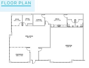 1261 3rd Ave, Chula Vista, CA for lease Floor Plan- Image 1 of 1