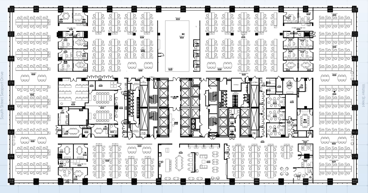 55 Water St, New York, NY à louer Plan d’étage- Image 1 de 11