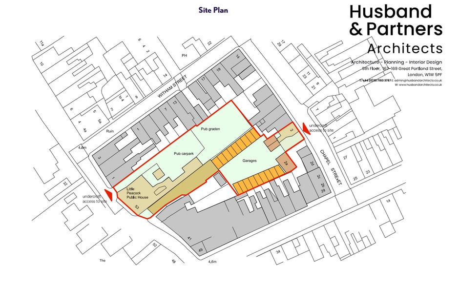 53 Wormgate, Boston for sale - Site Plan - Image 1 of 4