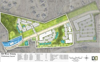 Plus de détails pour 869 W Trinity Ln, Nashville, TN - Terrain à vendre