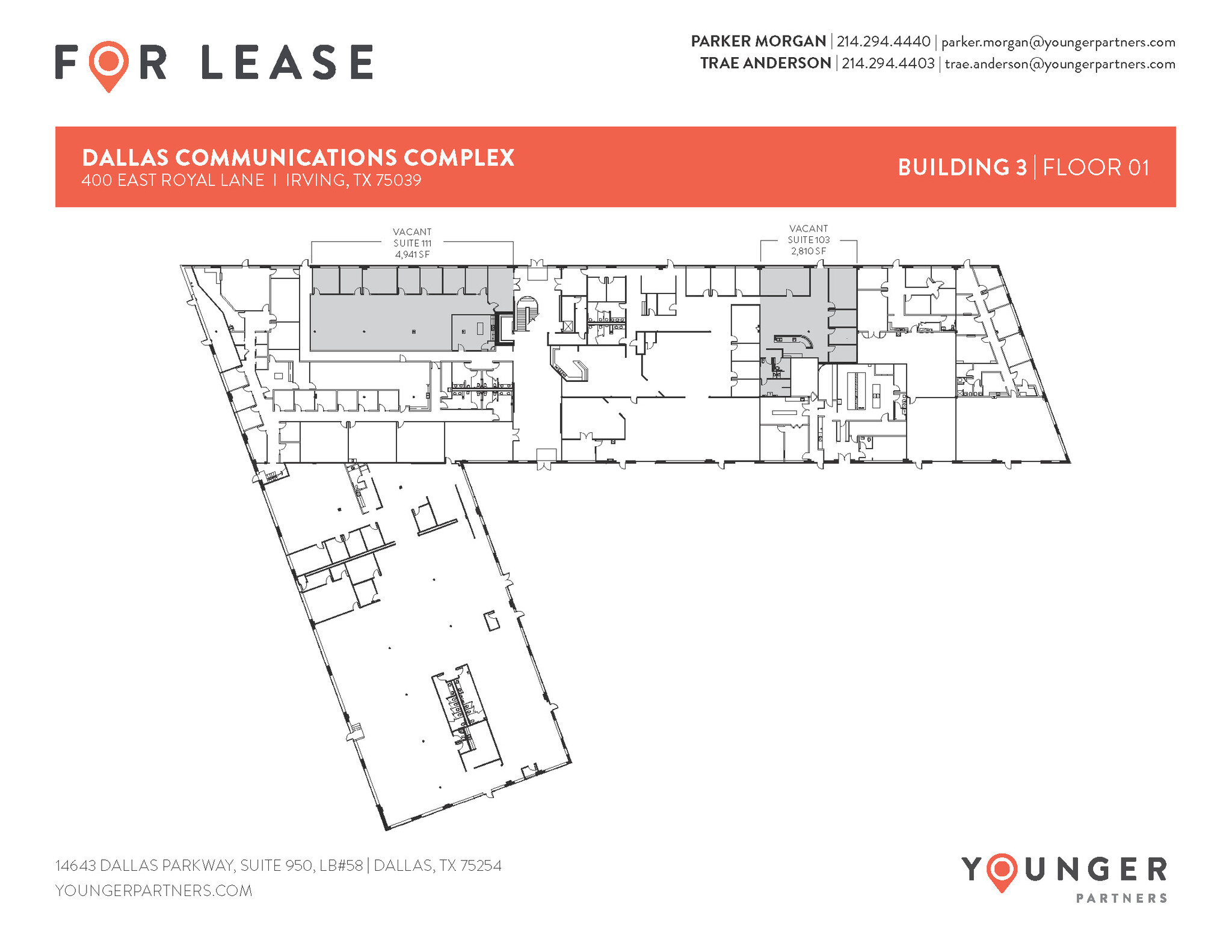 400 E Royal Ln, Irving, TX à louer Plan d  tage- Image 1 de 2