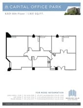6301 Ivy Ln, Greenbelt, MD for lease Floor Plan- Image 1 of 1