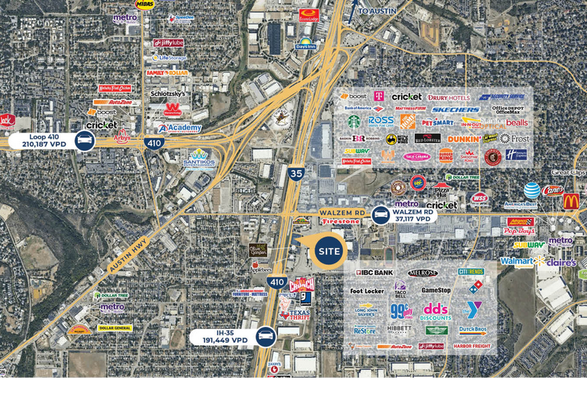 7876 N Interstate 35, San Antonio, TX à louer - Photo du bâtiment - Image 2 de 3