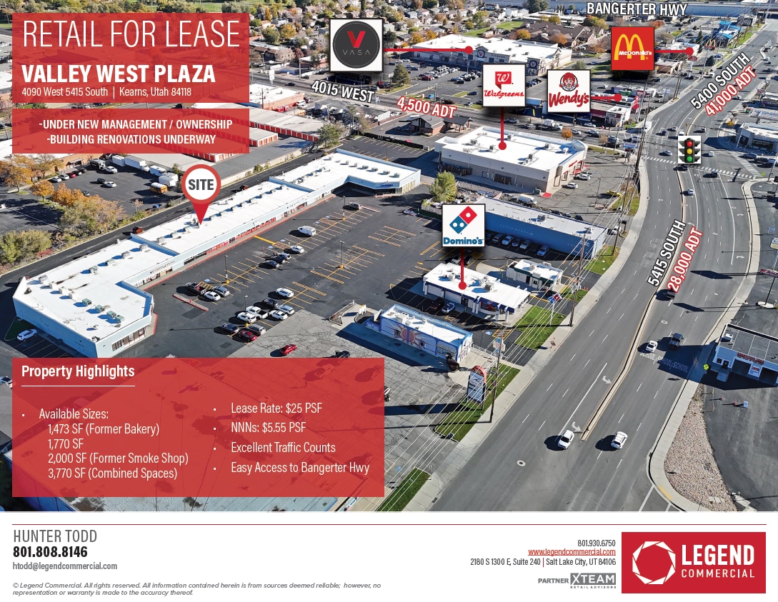 4090 W 5415 S, Salt Lake City, UT for lease Primary Photo- Image 1 of 3