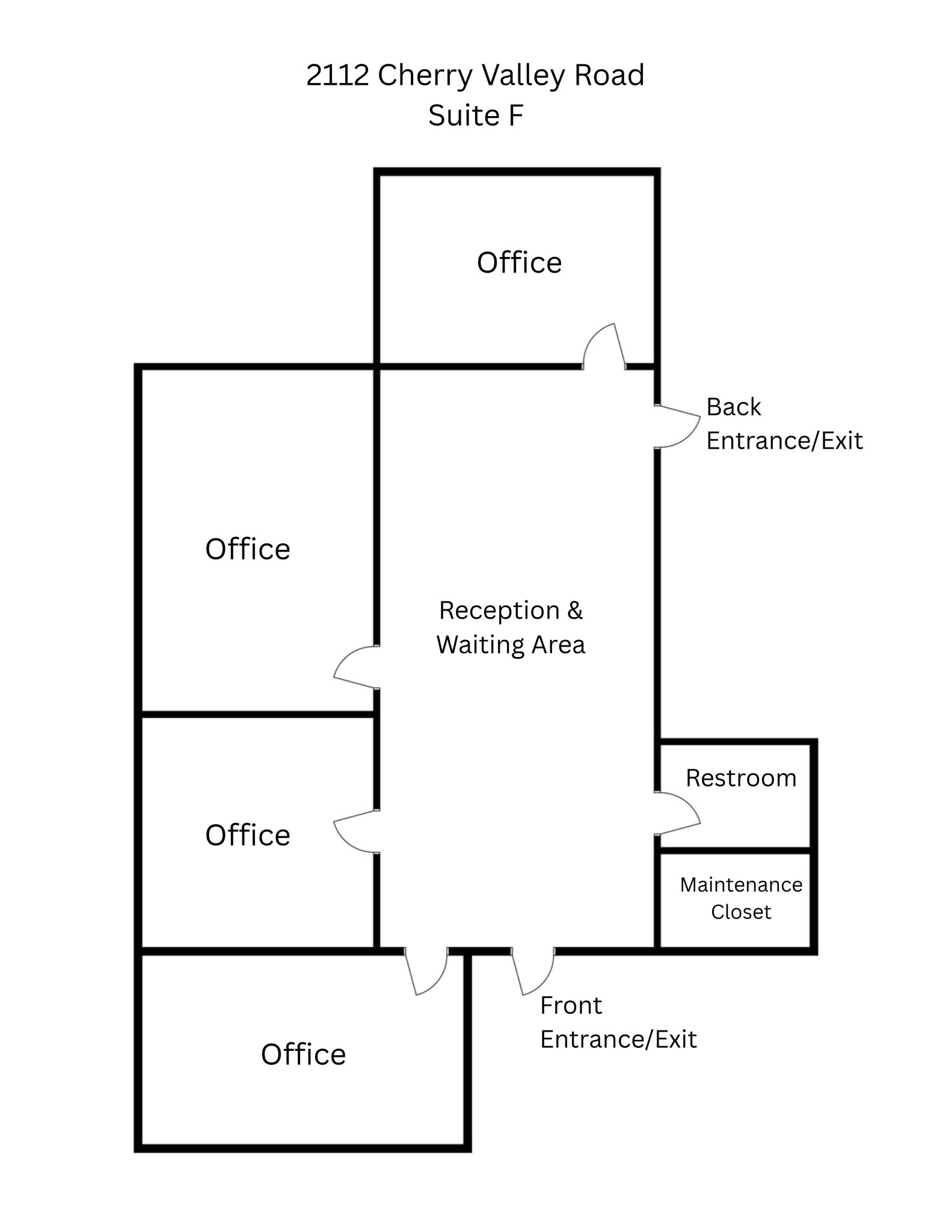 2112 Cherry Valley Rd, Newark, OH à louer Plan de site- Image 1 de 16