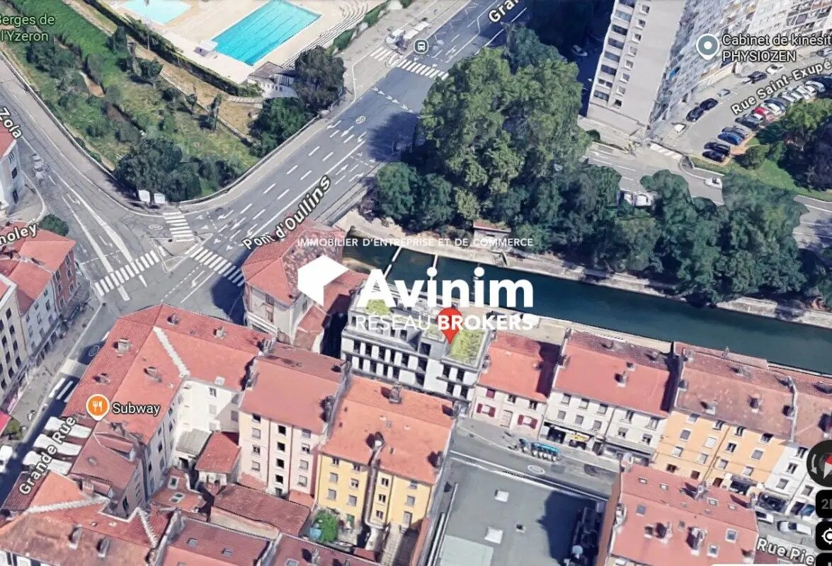 Bureau dans OULLINS-PIERRE-BÉNITE à louer Aérien- Image 1 de 7