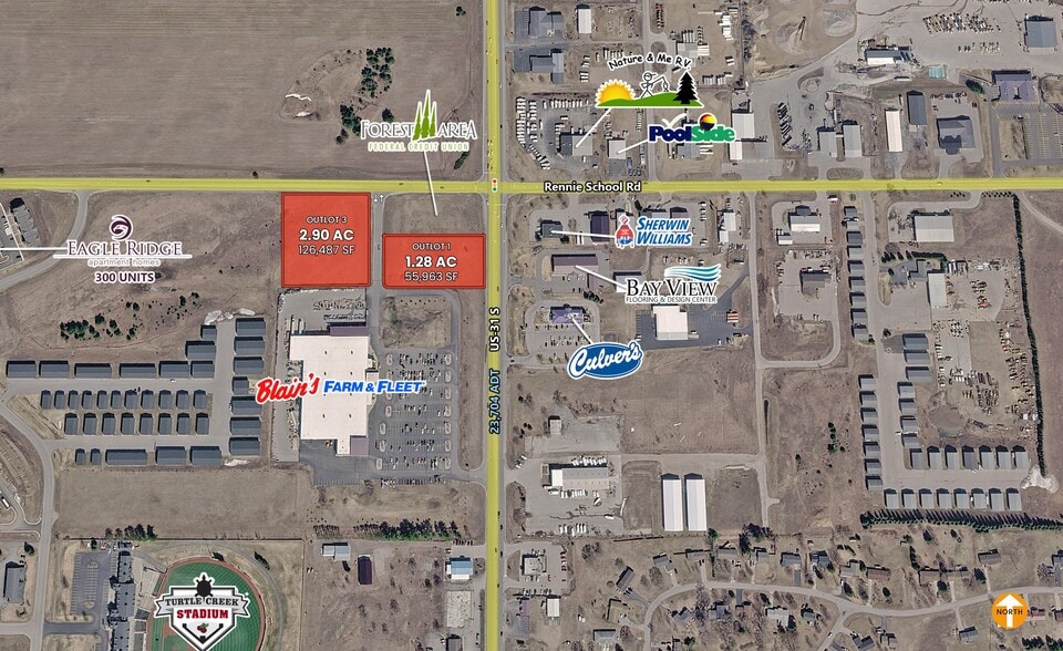 210 N US Highway 31 S, Traverse City, MI for sale - Aerial - Image 1 of 2