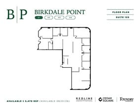 8900 NorthPointe Executive Park Dr, Huntersville, NC à louer Plan d’étage- Image 1 de 1