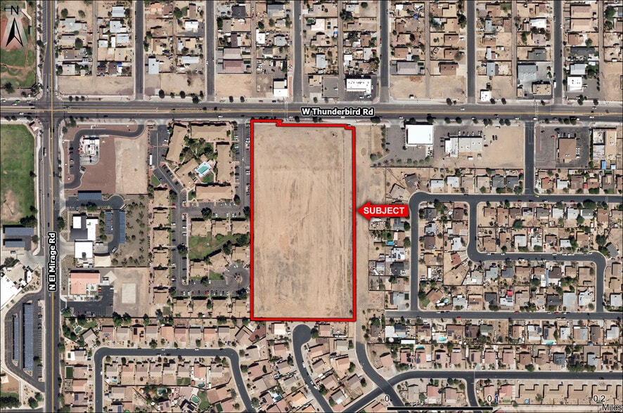 12121 Thunderbird, El Mirage, AZ à vendre - Aérien - Image 2 de 5