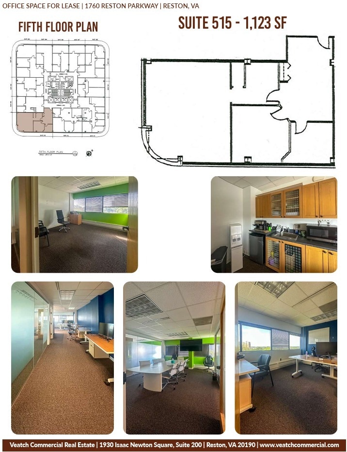 1760 Reston Pky, Reston, VA for lease Floor Plan- Image 1 of 1