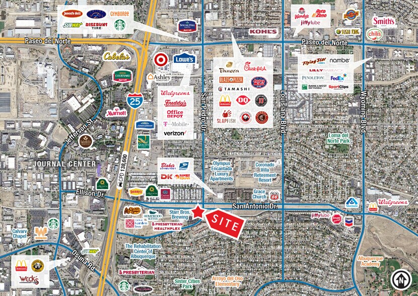 SWC San Antonio, Albuquerque, NM à vendre - Photo principale - Image 1 de 2