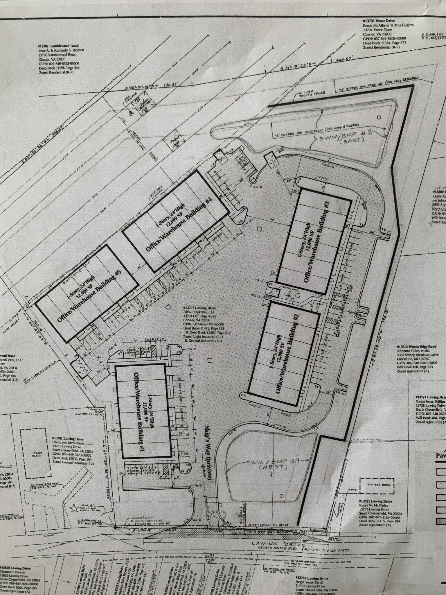 13707 Lawing Dr, Chester, VA à vendre Plan de site- Image 1 de 5