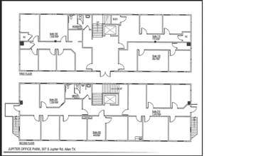 307 S Jupiter Rd, Allen, TX for lease Floor Plan- Image 2 of 2