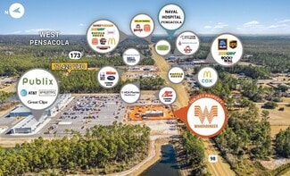 Plus de détails pour 9510 US-98, Pensacola, FL - Commerce de détail à vendre