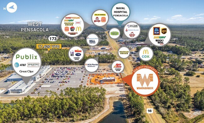 More details for 9510 US-98, Pensacola, FL - Retail for Sale