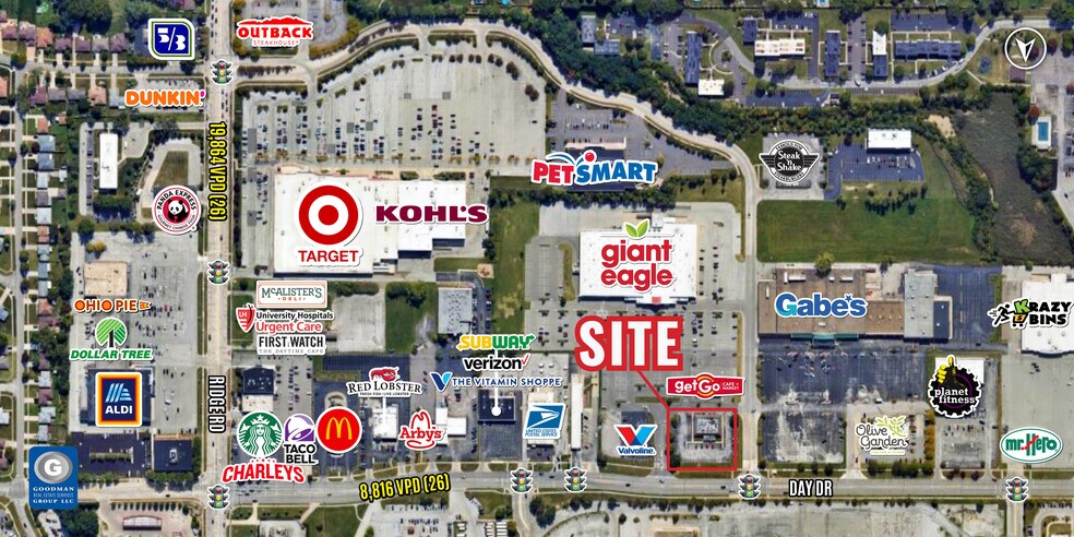 8111 Day Dr, Parma, OH for lease - Aerial - Image 2 of 8