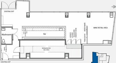 448 8 Av SE, Calgary, AB for lease Floor Plan- Image 2 of 2