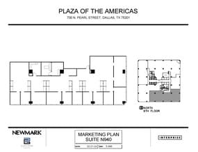 700 N Pearl St, Dallas, TX for lease Floor Plan- Image 1 of 2