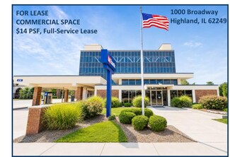 Plus de détails pour 1000 S Broadway, Highland, IL - Bureau à louer