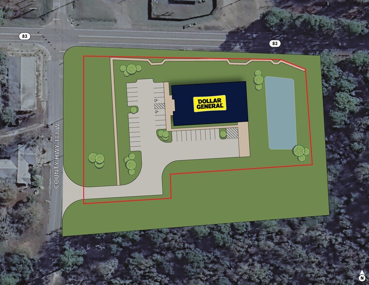 FL 83, Defuniak Springs, FL à vendre - Plan de site - Image 2 de 3